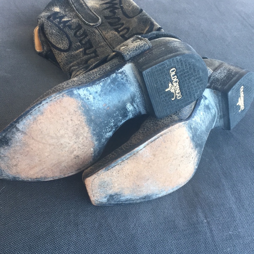 *RARE* Old Gringo Phoenix/ Biker Moto Boots - Picture 6 of 6